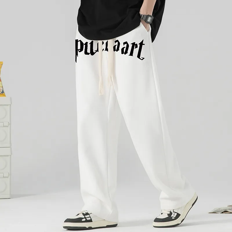 PUCCA Loose Unisex Casual Pants-20