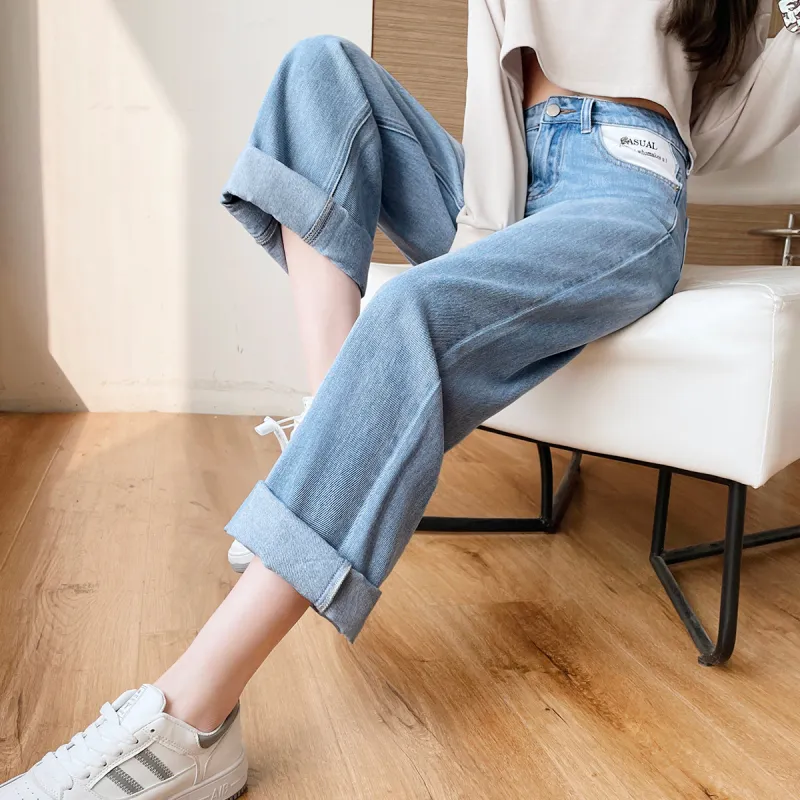 MITUAN Jeans Women's Light Blue-3