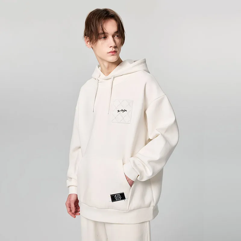 YLDP Sweatshirts Unisex White-5