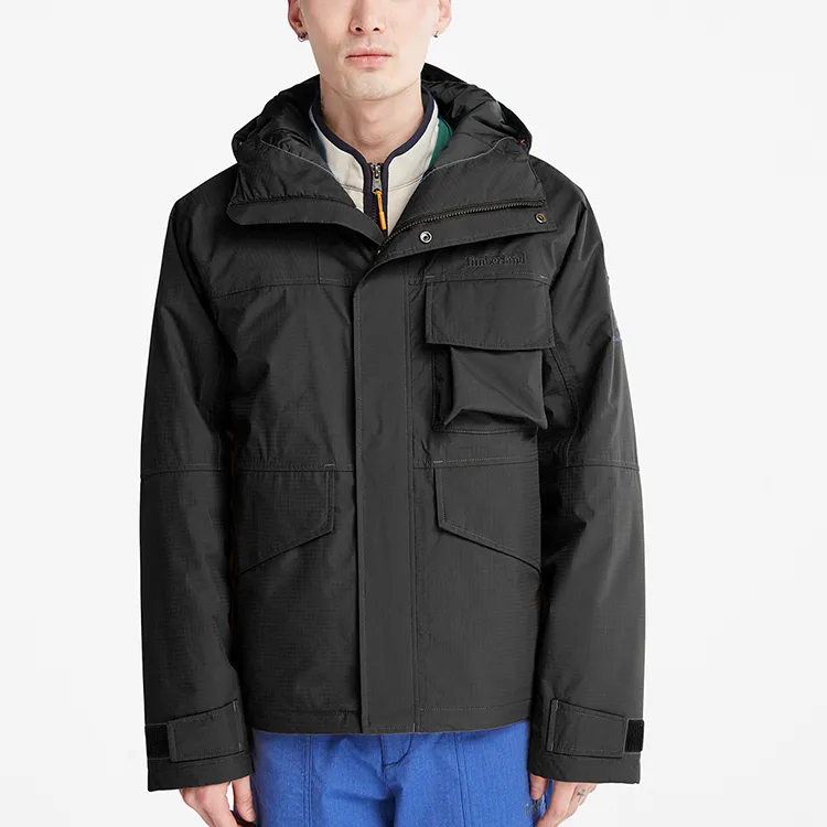 Timberland Puffer Jacket Men's Black-3