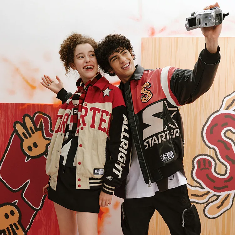 STARTER Jackets Unisex Black-2