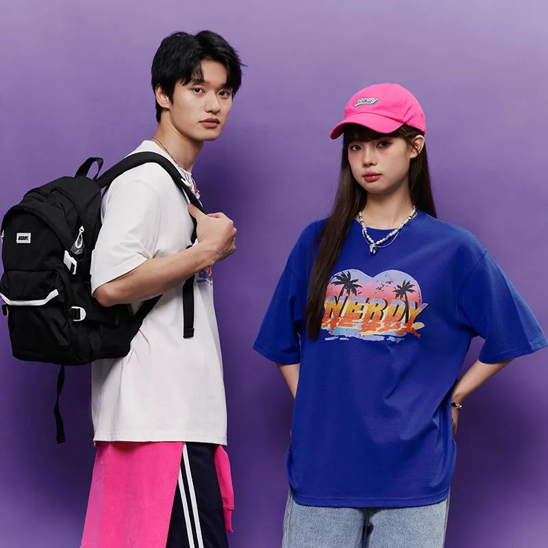 Nerdy T Shirts Unisex Blue-3