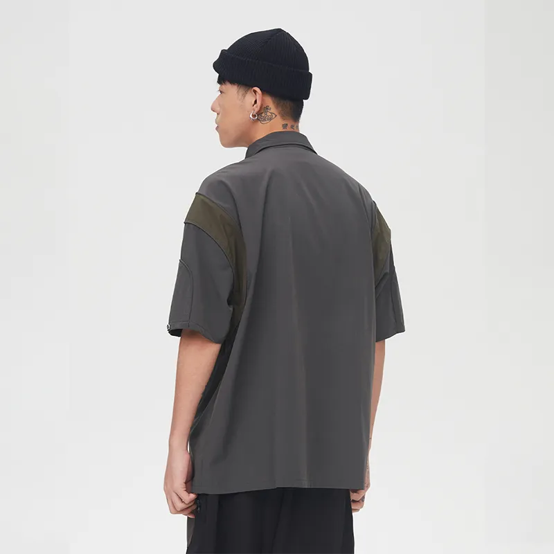 FIRE 2 COLD EGO Short Sleeved Unisex Dark Gray-4