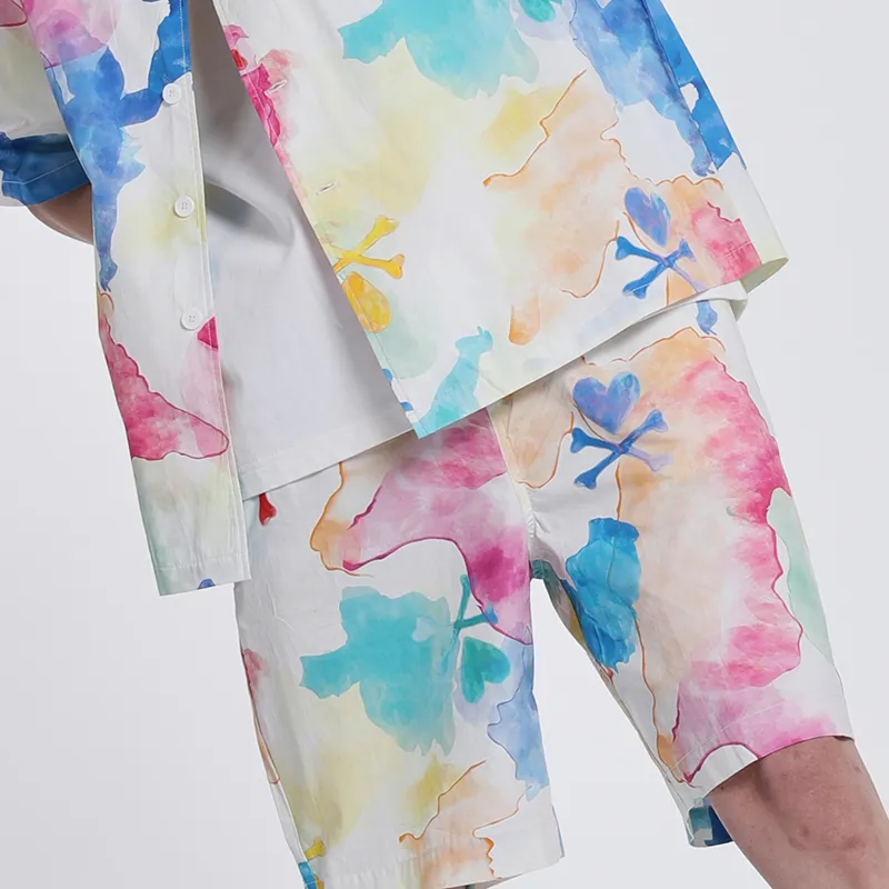 Tokidoki Loose Fit Shorts Men's Multicolor-4