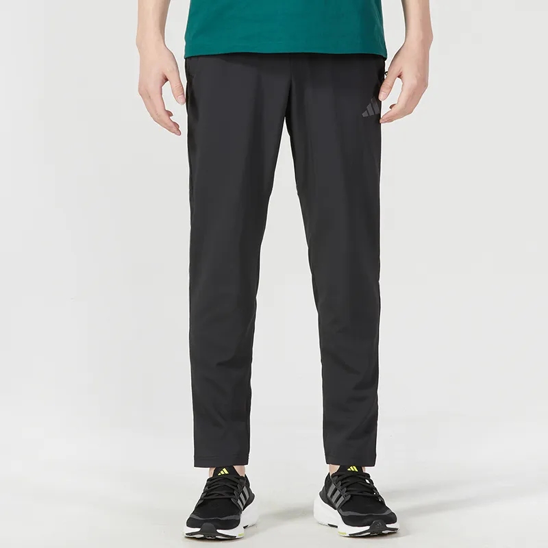 Adidas Knitted Sweatpants Men Black Gray Color-2