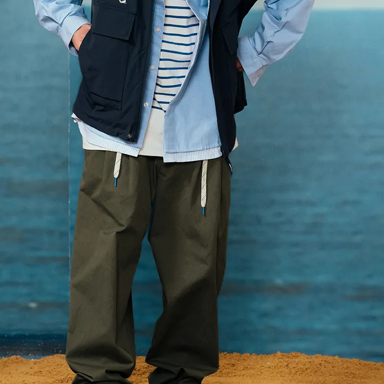 Nautica White Sail SS23 Casual Pants Unisex-9