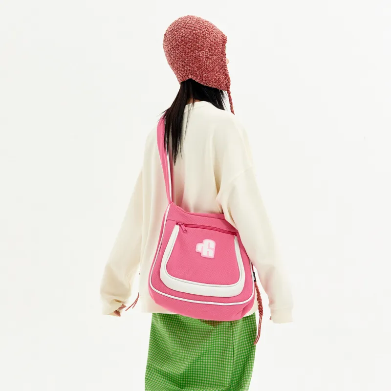 VAOPER Polyester Tote Bag Crossbody Bag Shopping Bag Large Size Unisex Multicolor-1