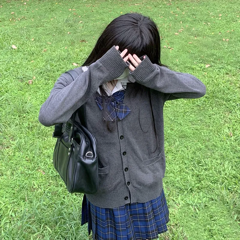 Tokyo Season Casual Short Skirts Women's Green Vine High School Plaid Skirt-7