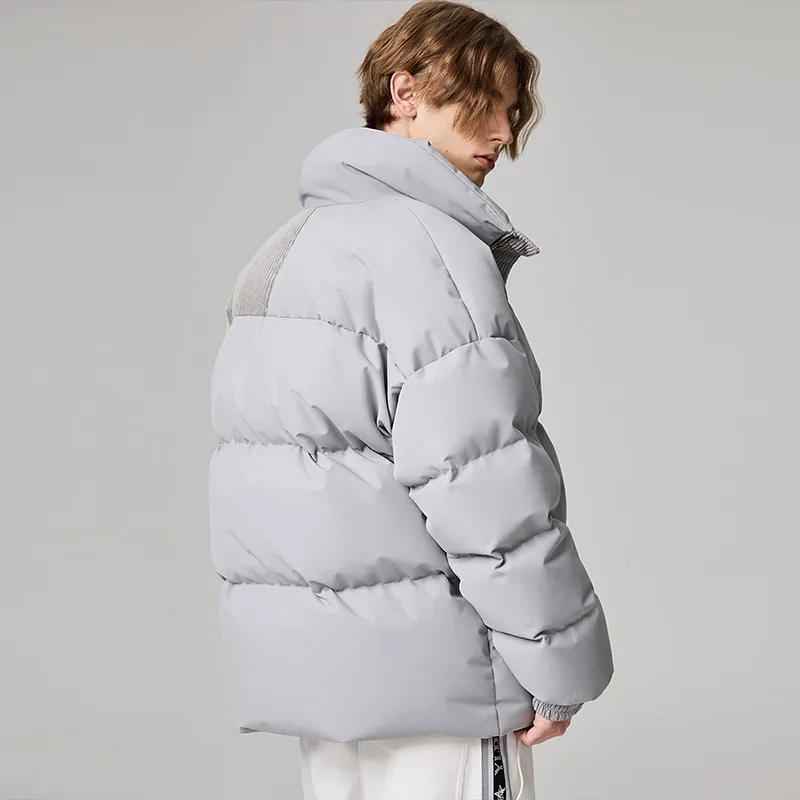 YLDP Down Jackets Unisex Light Gray-7