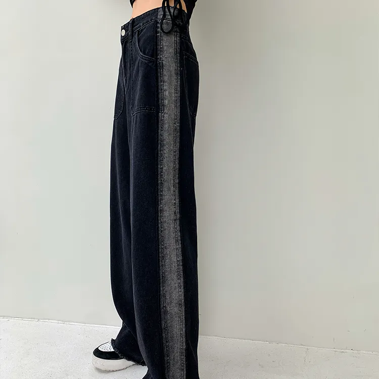 MacyMccoy Straight Jeans Women's Black-2