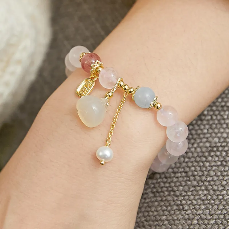 AGOVSKI Crystal Bracelets Women's-3