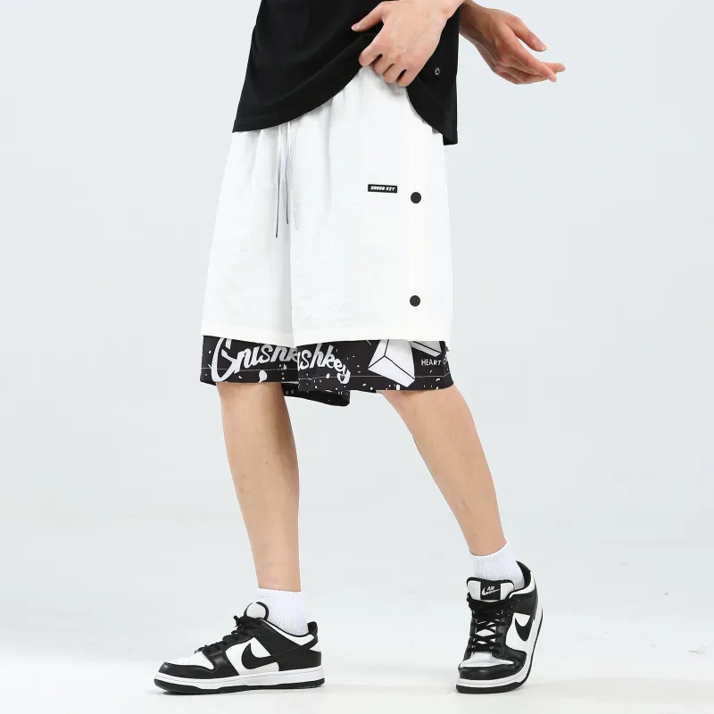 CRUSH KEY Casual Shorts Unisex-9