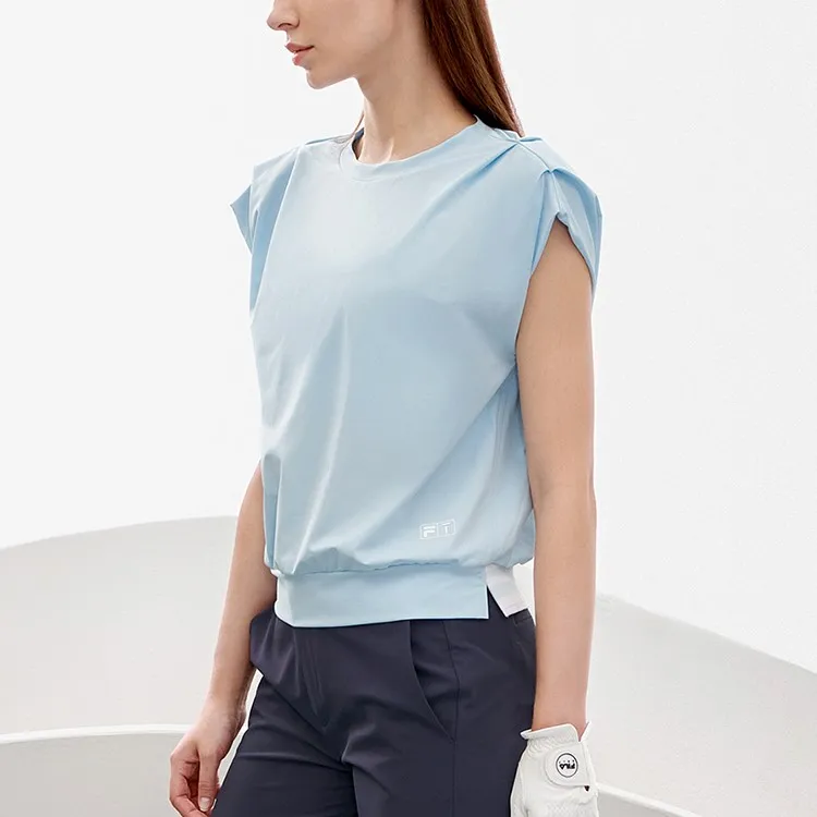FILA Athletics T-Shirts Women's Elegant Blue-5