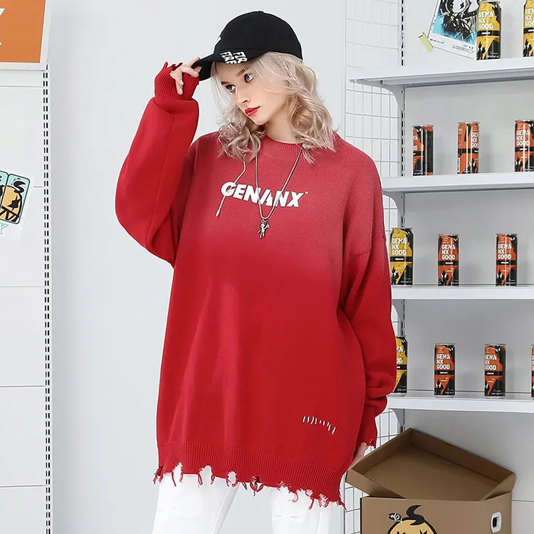 GENANX Sweaters Unisex-2