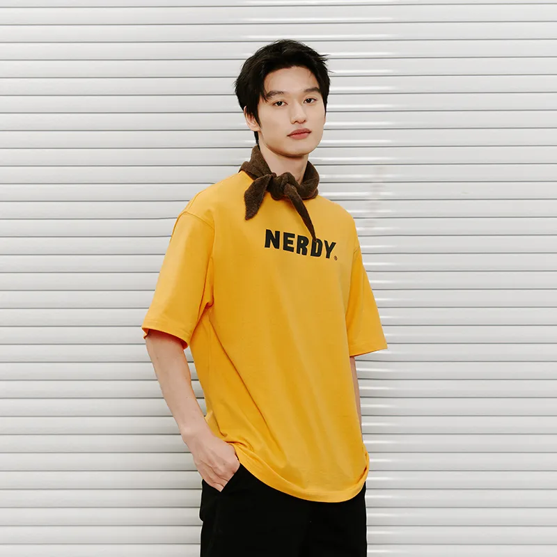 Nerdy T Shirts Unisex Light Orange-2