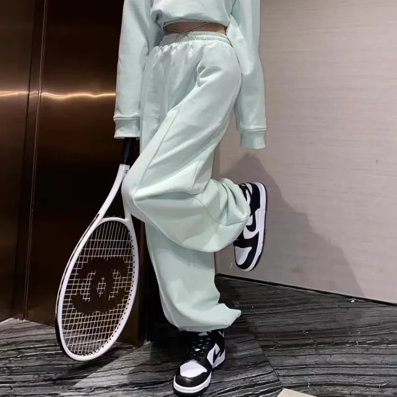 ONOFFON SS22 Jogger Sports Pants Unisex Light Cyan-3