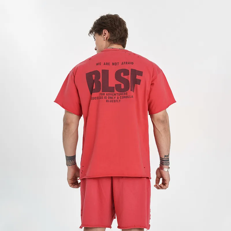 BLUESFLY T Shirts Unisex Watermelon Red-3