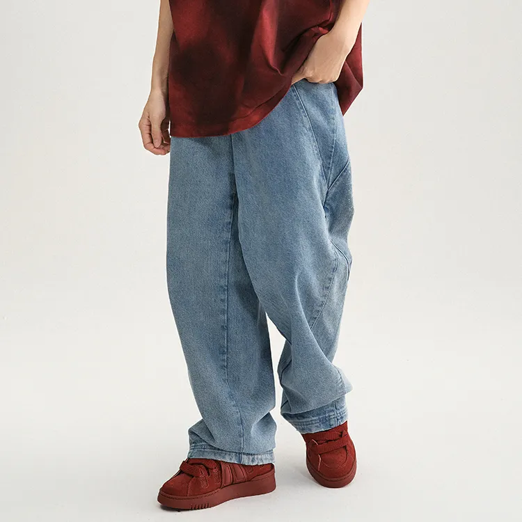 Palladium Jeans Unisex Light Denim Blue-2