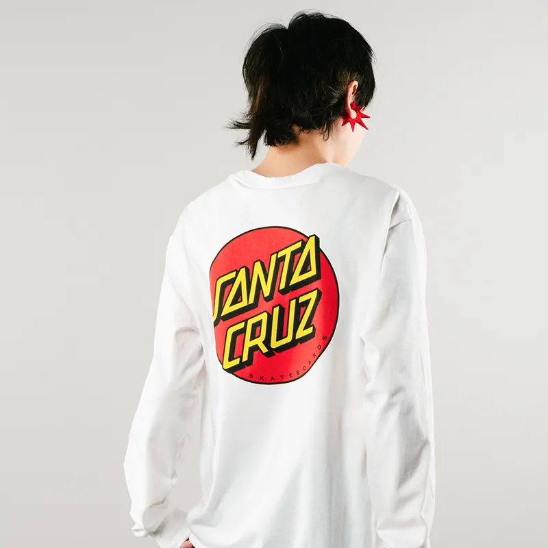 Santa Cruz T-Shirts Unisex White-2