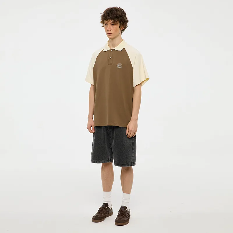 COUNTRY MOMENT Polo Shirts Men Beige & Brown-4