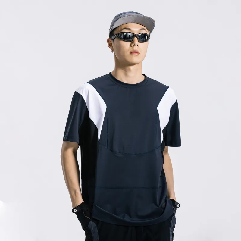 ENSHADOWER T Shirts Unisex Navy Blue-2