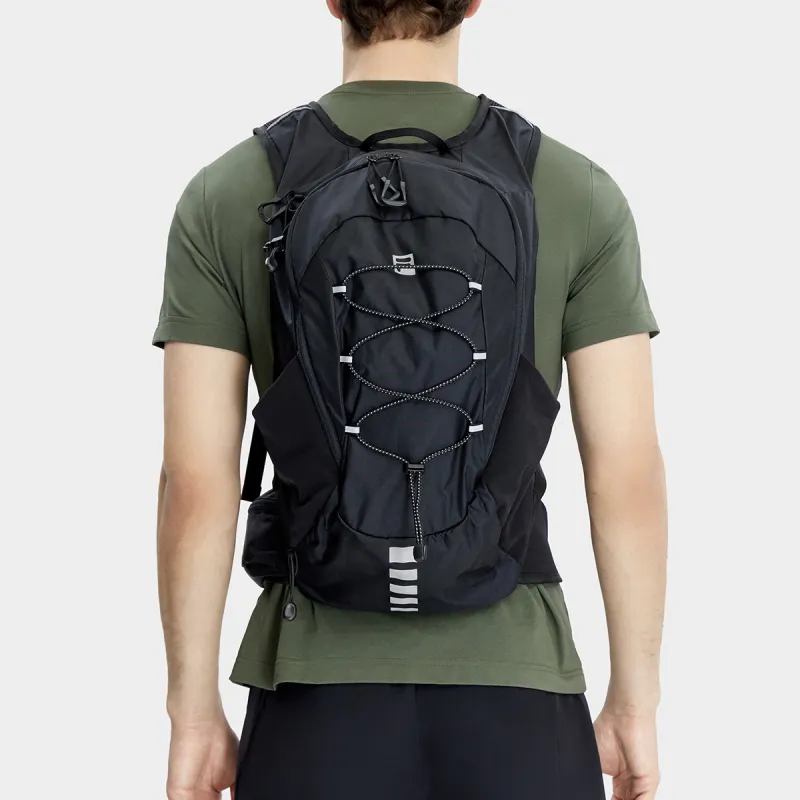 FILA Fabric Hiking Bag Backpack Regular Men's Black-4