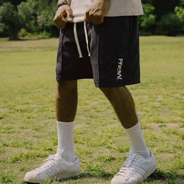 Phew Loose Fit Shorts Unisex Carbon Gray-2