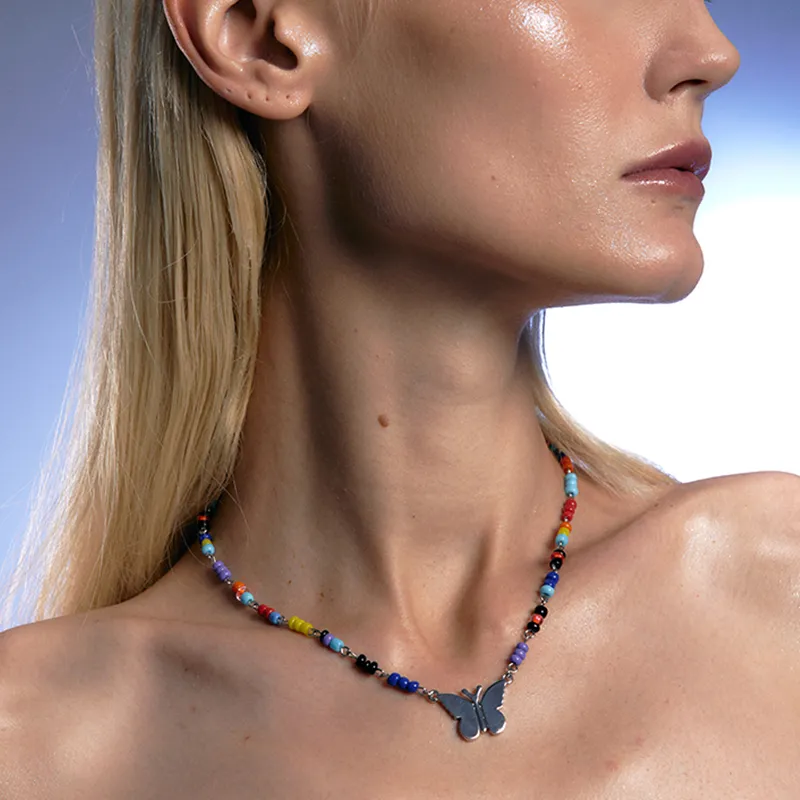 STUGAZI White Gold Plated Copper Necklaces Unisex-1