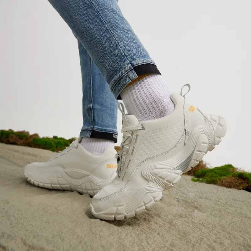 CAT Vapor Storm Collection Repowered Abrasion Resistant Breathable Low Top Casual Shoes Unisex White-6