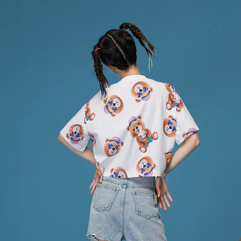 LALABOBO Straight T-Shirt Women's-2