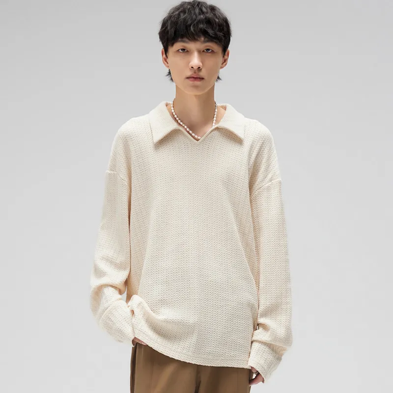 SeminP.ure Polo Shirts Unisex Beige Yellow-3