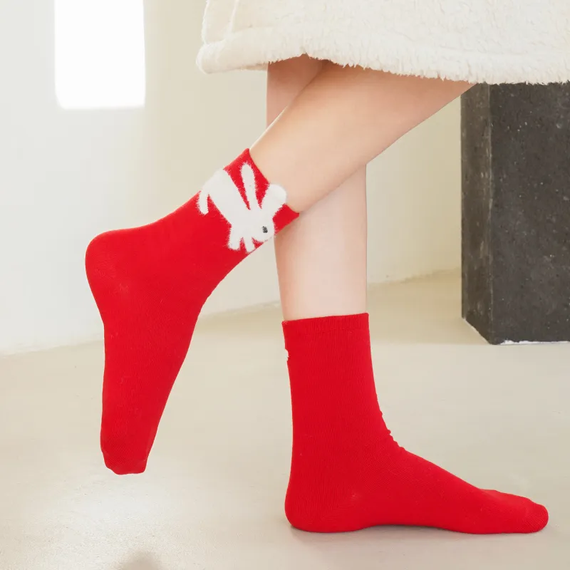 TOOCI Unisex Mid Calf Socks-11