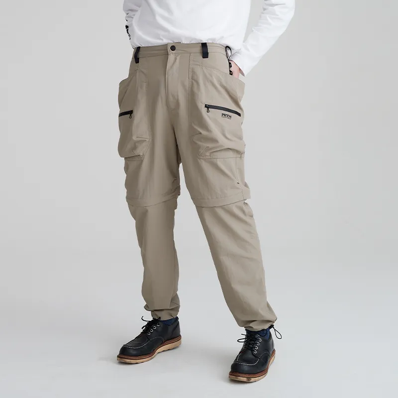Prth Promethean Cargo Pants Men Gray Apricot-9