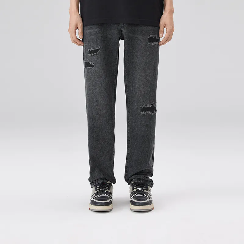 CHINISM Jeans Unisex Black Denim-3