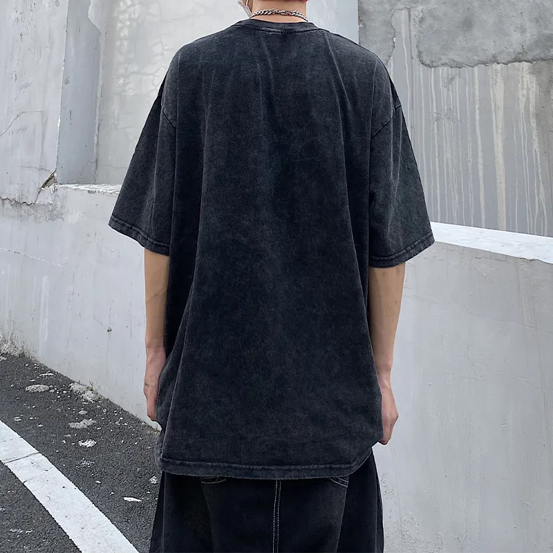 SFTTR Straight Elbow Length Sleeved T Shirt Unisex Black-2
