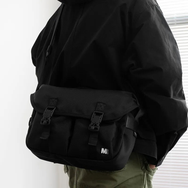 MYBRANDORIGINAL Nylon Polyester Camera Bag Handbag Medium Size Unisex Black-6