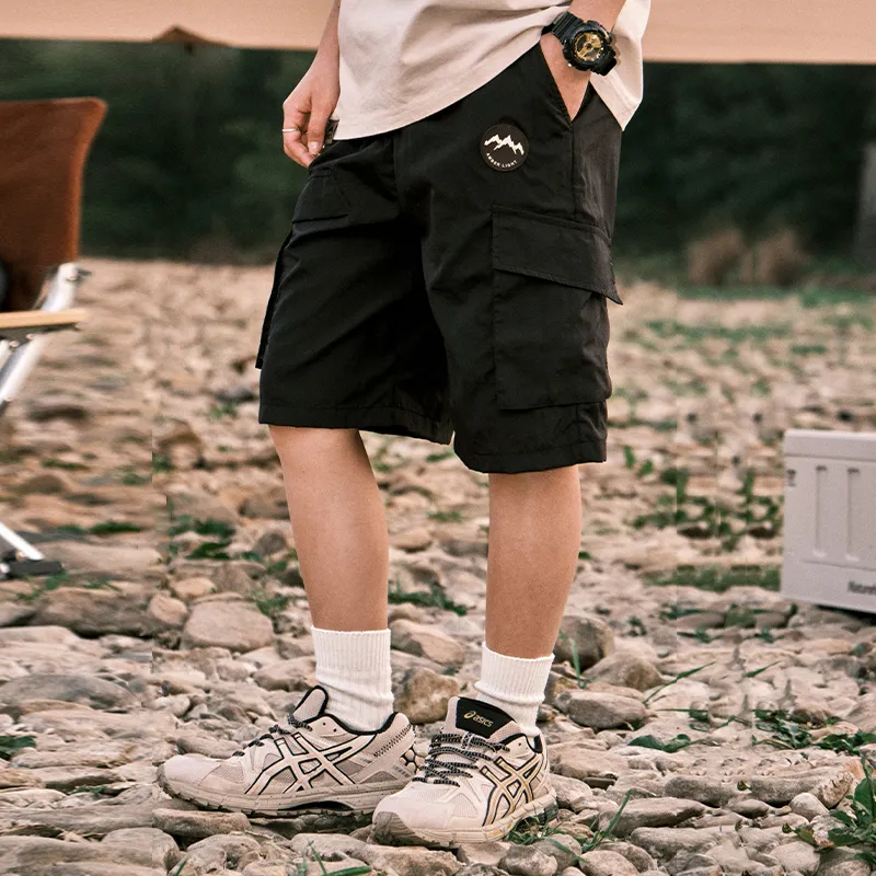 AMBER LIGHT AMBER LIGHT Mountain Outdoor Casual Shorts Unisex-5