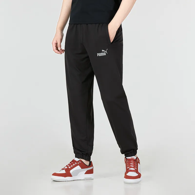 PUMA Sports Pants Unisex Black-4