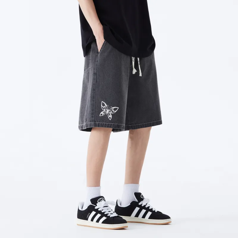 SEANBYSEAN Denim Shorts Unisex-12