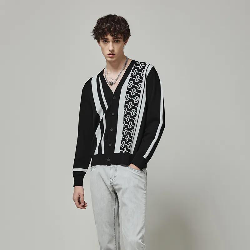 RARE Long Sleeved Knitwear Men's Multicolor-4