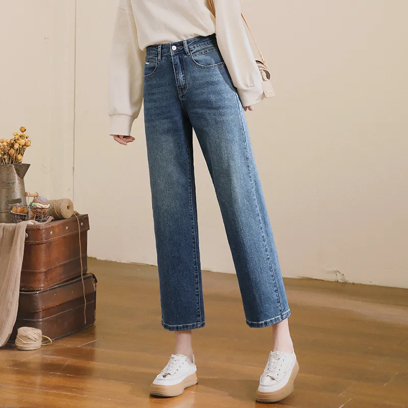 MITUAN Jeans Women's Vintage Blue-2