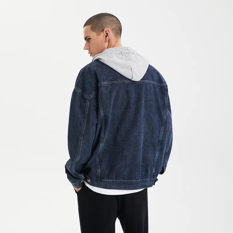 GUKUUL Denim Jacket Unisex Blue-5