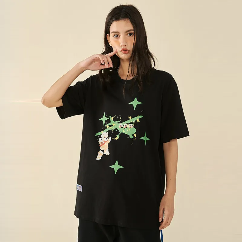 ICONS Lab Vv.ok T Shirt Unisex Black-5