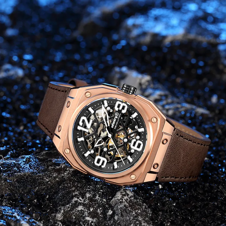 INFANTRY Pioneer Series Automatic Mechanical Movement Watch Men's Watches Black Dial XF0001-4