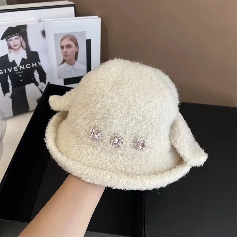 VIVIWELL Bucket Hats Women's White-2