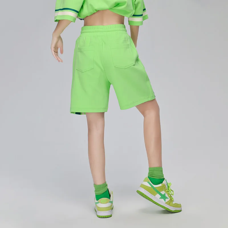 LALABOBO SS23 Casual Shorts Women's Green-3