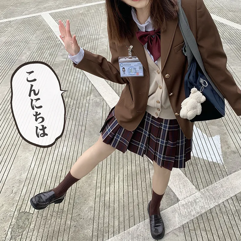 Tokyo Season Casual Short Skirts Women's Graduation Ceremony-17