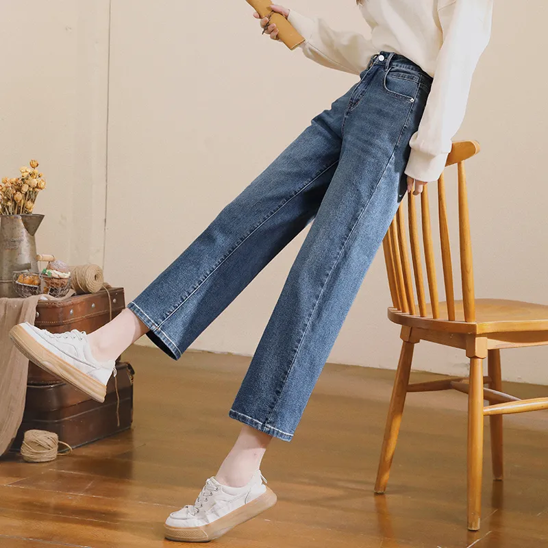MITUAN Jeans Women's Vintage Blue-5