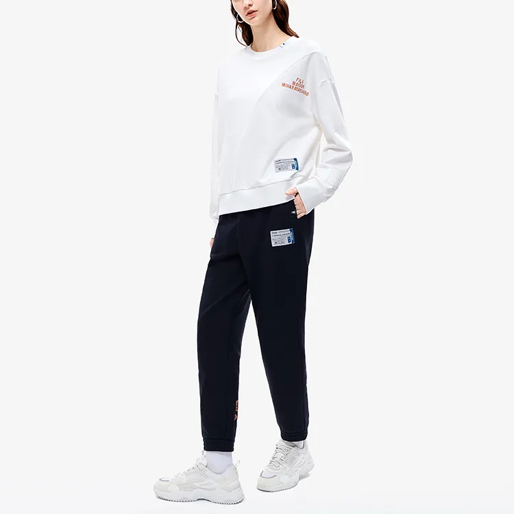 Mihara Yasuhiro X FILA Sweatshirts Women's Coconut Milk White-2