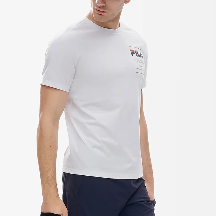 FILA Athletics SS22 T Shirt Men's Jade White-3